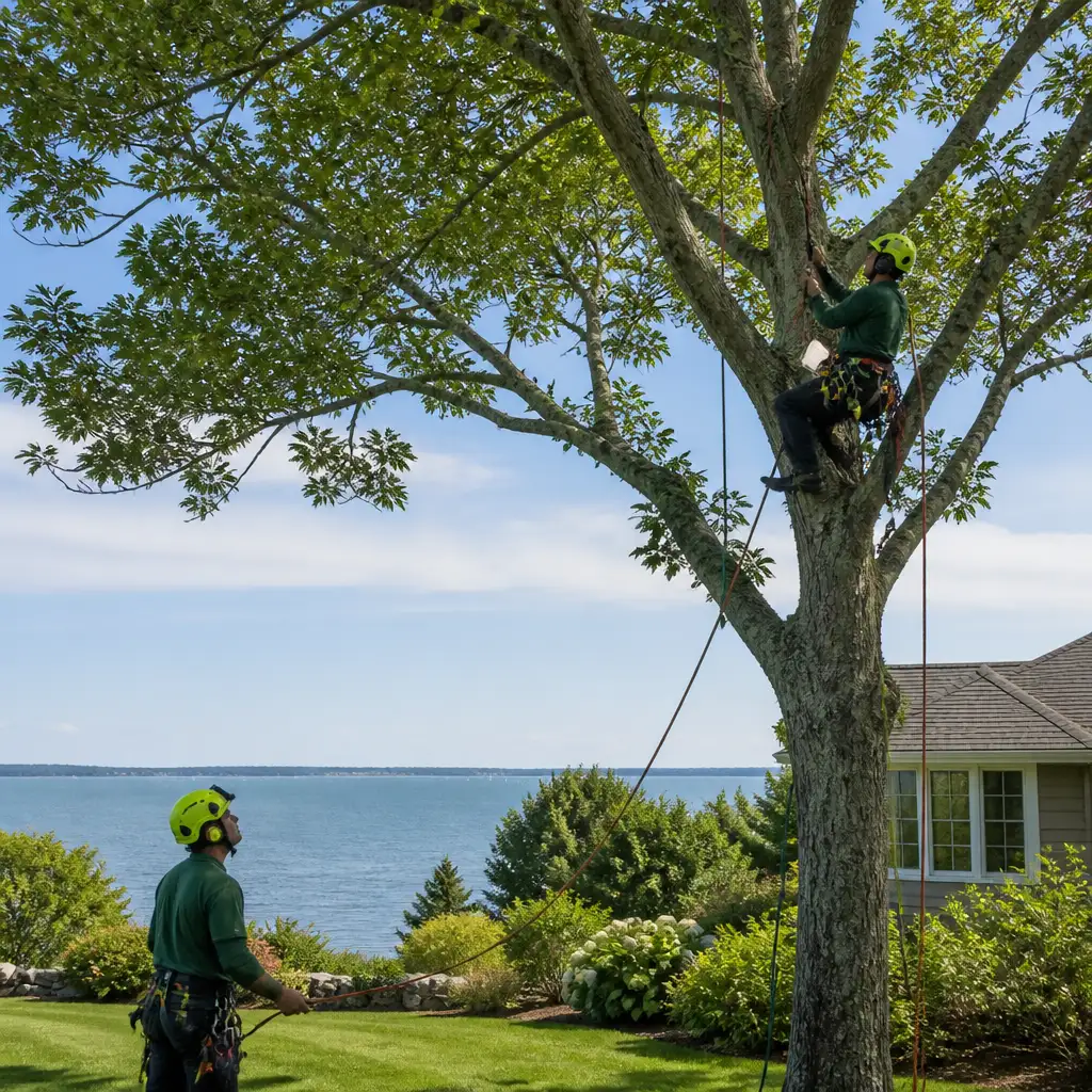 Tree pruning and trimming in Westport