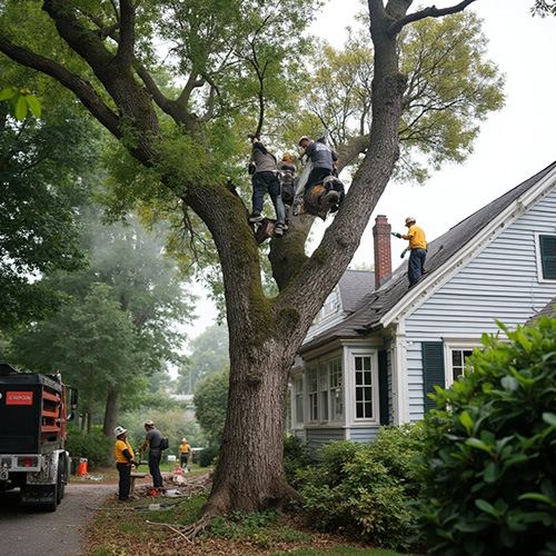 team of tree removal